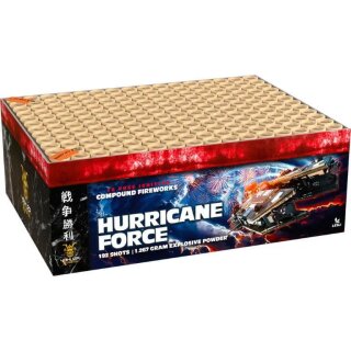 Hurricane Force - Verbundfeuerwerk - 192 Schuss - 89 Sekunden - Kal. Ø 20 mm - 1267 g NEM - Lesli